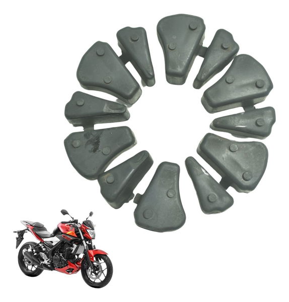 Coxim Cubo Coroa Yamaha Mt 03 16-19 Original