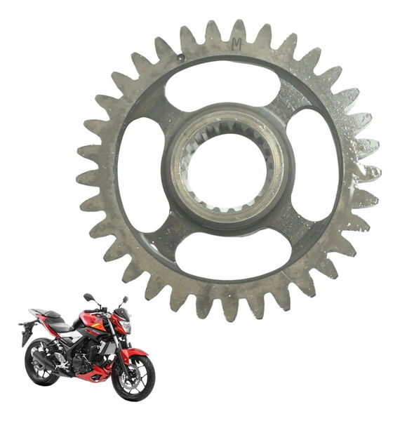 Engrenagem Balanceiro Yamaha Mt 03 16-19 Original