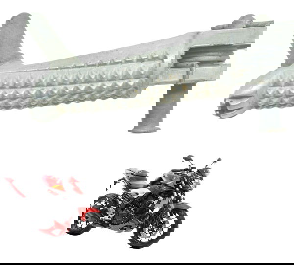 Pedaleira Dianteira Direita Yamaha Mt 03 16-19 Original