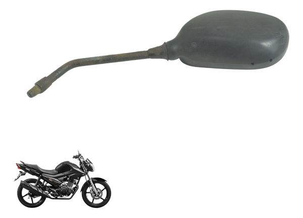 Espelho Retrovisor Esq Paralelo Yamaha Ybr 150 Factor 14-20