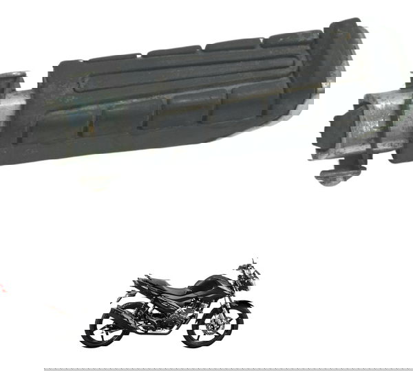 Pedaleira Traseira Direita Yamaha Ybr 150 Factor 14-20 Origi