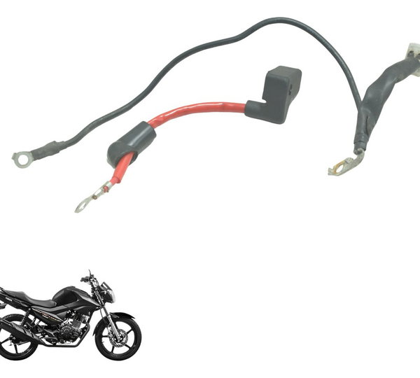 Cabo +/- Bateria Yamaha Ybr 150 Factor 14-20 Original