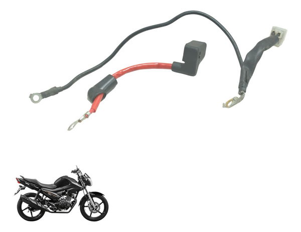 Cabo +/- Bateria Yamaha Ybr 150 Factor 14-20 Original