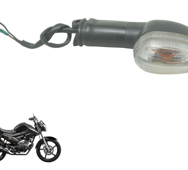 Pisca Dianteiro Esquerdo Yamaha Ybr 150 Factor 14-20 Orig Esquerdo Preto