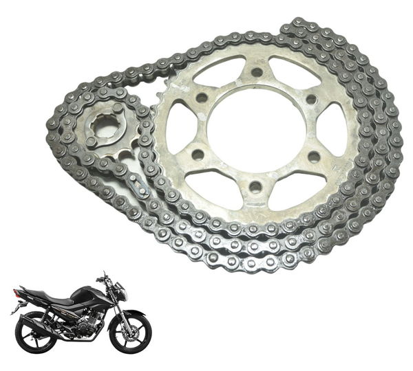 Kit Relação Yamaha Ybr 150 Factor 14-20 Original