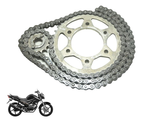Kit Relação Yamaha Ybr 150 Factor 14-20 Original