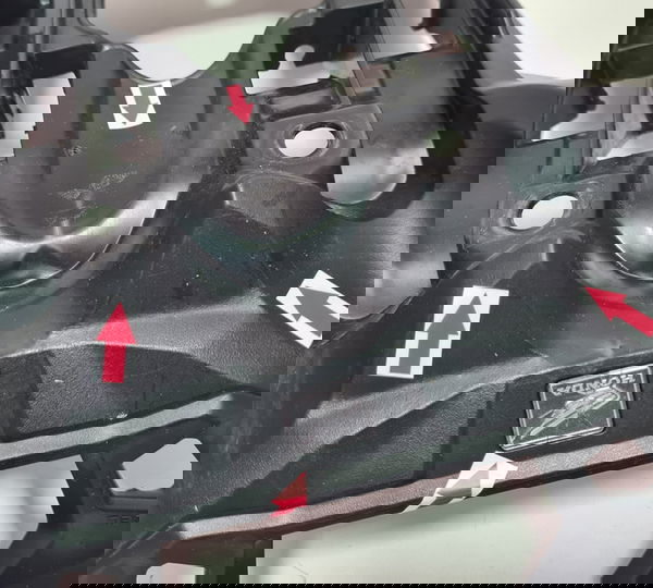 Aranha Painel Honda Cg 160 Fan 22/24 Orig Detalhes 43934