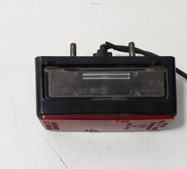 Luz Placa Kawasaki Zx10 R 09/09 Orig S/plug 27019 Ambos Lados Vermelho