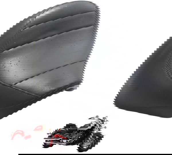 Banco Dianteiro C/ Det Yamaha Xvz 1300 Royal Star 96-01 Orig Preto