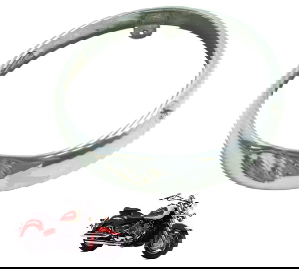 Aro Farol C/ Detalhes Yamaha Xvz 1300 Royal Star 96-01 Orig Ambos Lados