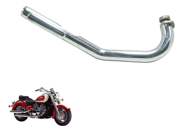 Curva Escape Direito Yamaha Xvz 1300 Royal Star 96-01 Origi