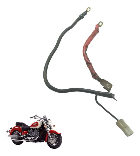 Cabo +/- Bateria Yamaha Xvz 1300 Royal Star 96-01 Original