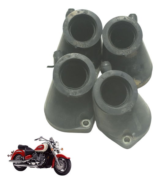 Jogo Coletor Admissão Yamaha Xvz 1300 Royal Star 96-01 Orig