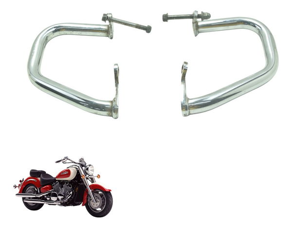 Par Protetor Motor C/ Det Yamaha Xvz 1300 Royal Star 96-01