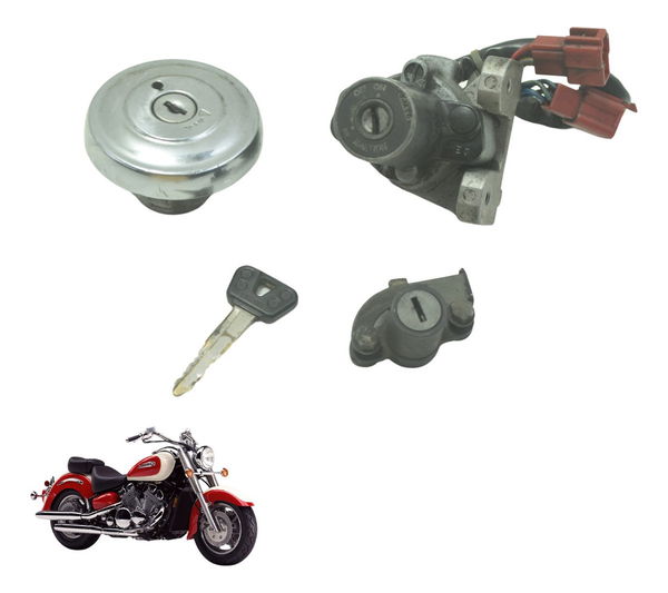 Kit Chave Ignição Yamaha Xvz 1300 Royal Star 96-01 Original
