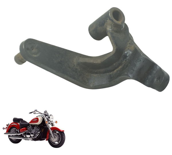 Suporte Pedal Descanso Lat Yamaha Xvz 1300 Royal Star 96-01 Preto