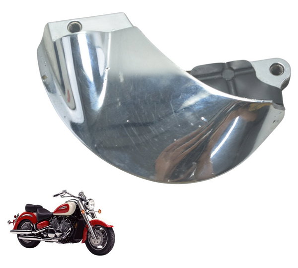 Tampa Lateral Yamaha Xvz 1300 Royal Star 96-01 Original Prateado
