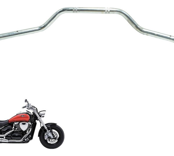 Guidão Suzuki Boulevard M 800 05-08 Original Prateado