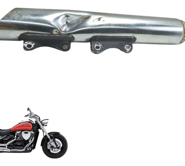 Ponteira Escape Inferior Avaria Suzuki Boulevard M 800 05-08