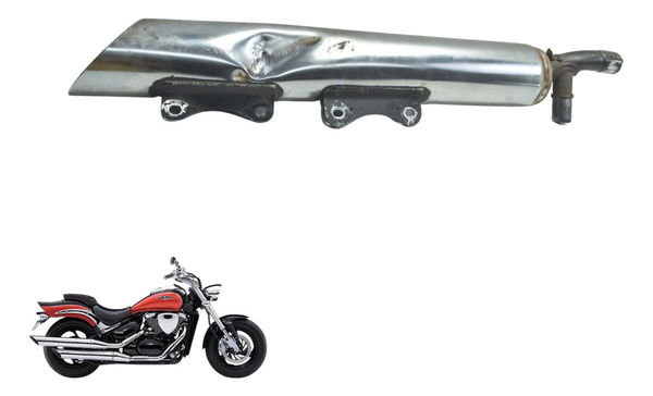 Ponteira Escape Inferior Avaria Suzuki Boulevard M 800 05-08