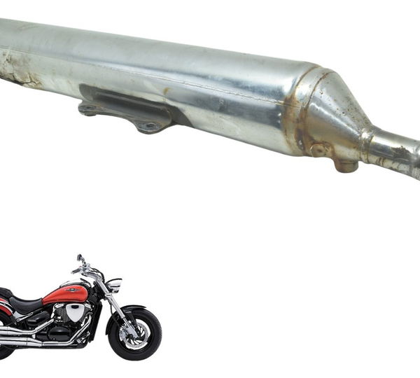 Ponteira Escape Sup Avaria Suzuki Boulevard M 800 05-08 Orig