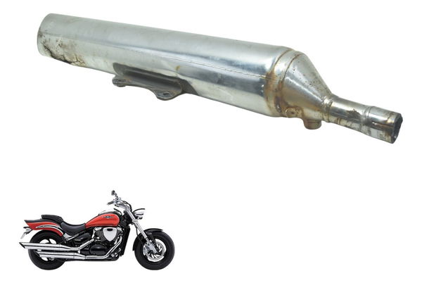 Ponteira Escape Sup Avaria Suzuki Boulevard M 800 05-08 Orig