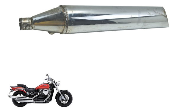 Ponteira Esc Sup Paralela C/det Suzuki Boulevard M 800 05-08