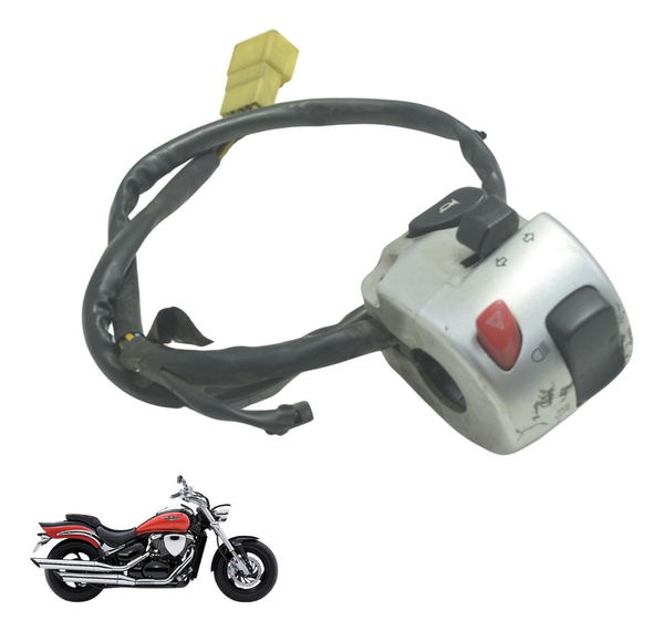 Chave Punho Luz C/ Detalhe Suzuki Boulevard M 800 05-08 Orig