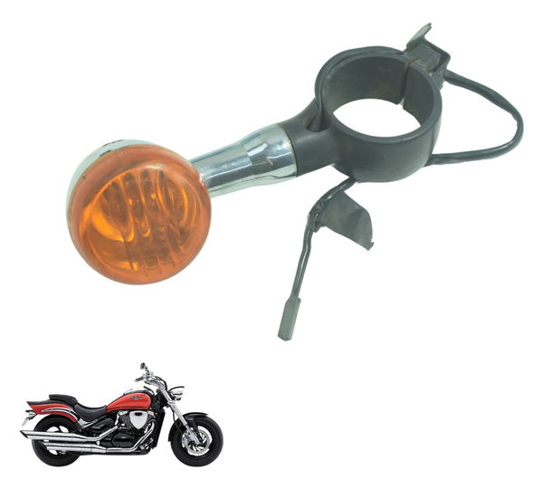 Pisca Dianteiro Esquerdo Suzuki Boulevard M 800 05-08 Origi Esquerdo Prateado