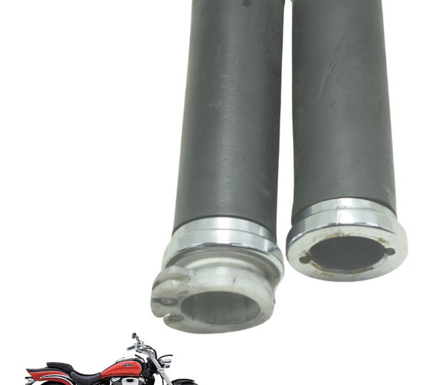 Par Manoplas C/ Detalhes Suzuki Boulevard M 800 05-08 Orig Preto