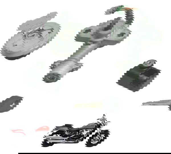 Kit Chave Ignição Suzuki Boulevard M 800 05-08 Original