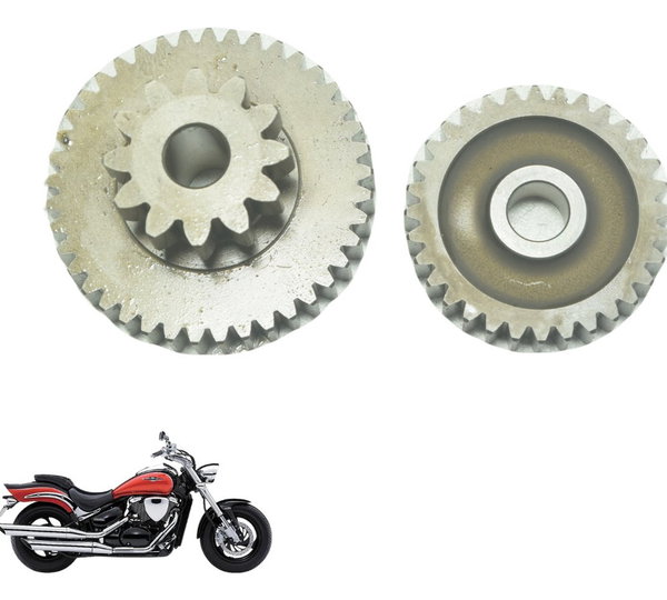 Engrenagem Redução Partida Suzuki Boulevard M 800 05-08 Orig