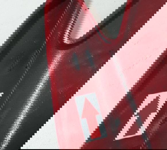 Carenagem Bananinha Esq Honda Cg 160 Fan 22/23 Avaria 34874 Vermelho