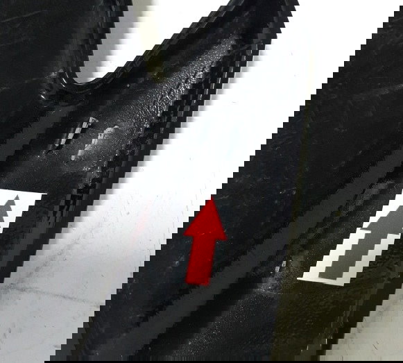 Carenagem Bananinha Dir Honda Cg 160 Fan 22 Ori Avaria 22531 Preto