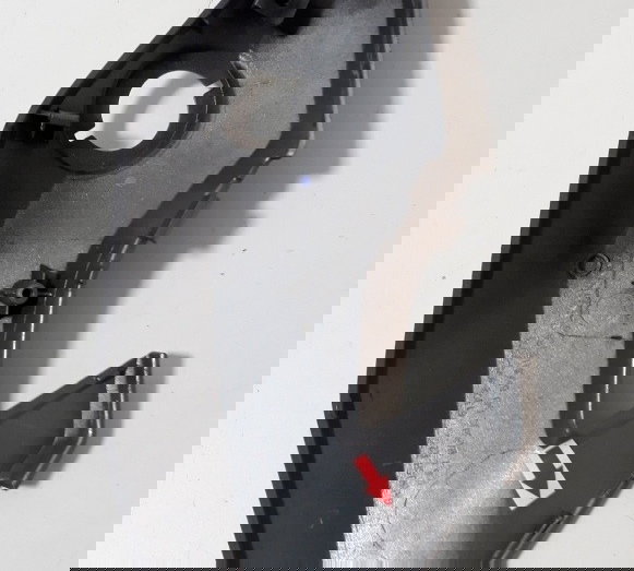 Carenagem Bananinha Dir Honda Cg 160 Fan 16/21 Avaria 32410 Prateado