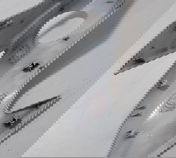 Carenagem Bananinha Cg 160 Titan L/d Orig Detalhes 20082 Branco