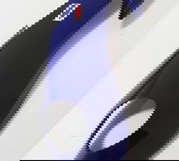 Carenagem Bananinha Farol Cg 160 Fan 22/23 L/d Detalhe 33599 Azul