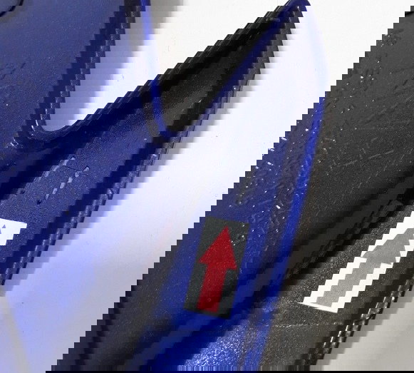 Carenagem Bananinha Farol Cg 160 Fan 22/23 L/d Detalhe 33599 Azul