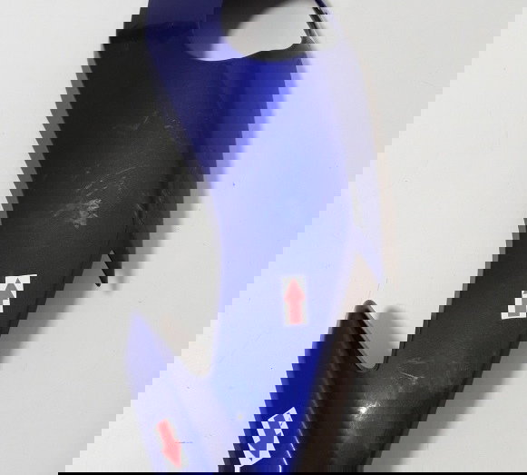 Carenagem Bananinha Farol Cg 160 Fan 22/23 L/d Detalhe 33599 Azul