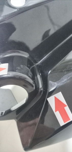 Carenagem Farol Bananinha Dir Fazer 250 18 Orig Avaria 9768