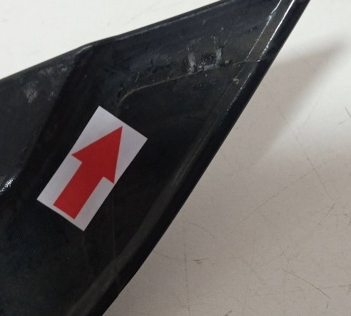 Carenagem Bananinha Farol Esq. Fazer 250 19/21 Original 317 Preto