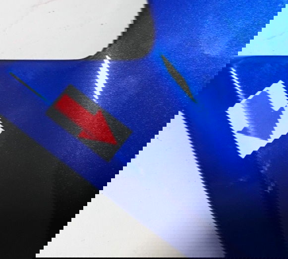 Carenagem Farol Bananinha Cg 160 Titan 17/21 L/d Orig 33968 Azul