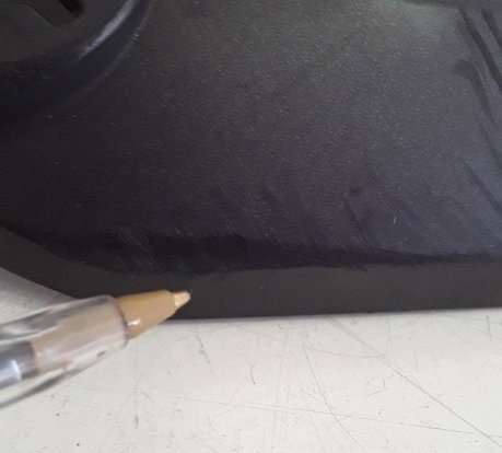 Carenagem Frontal Bananinha L/e Honda Cg 160 Fan Orig. 15329 Não Se Aplica