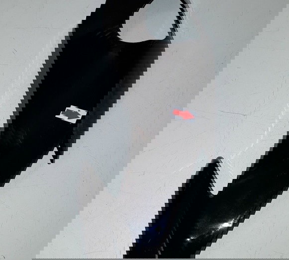 Carenagem Bananinha Dir Cg 160 Fan 2022 Orig Avaria 19708 Preto