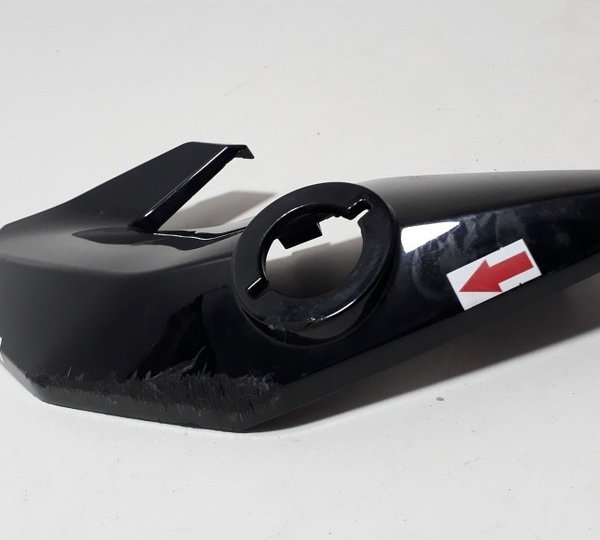 Carenagem Bananinha Dir Cg 160 Fan 16/21 Orig Avaria 18900 Preto