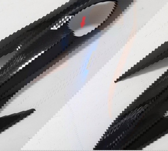 Carenagem Bananinha Esq Cg 160 Titan 16/20 Orig Avaria 22968 Azul-petróleo