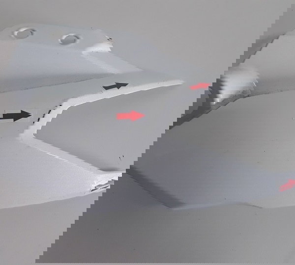 Carenagem Farol Fazer L/dir 250 2018 20 Detalhe (14407) Branco