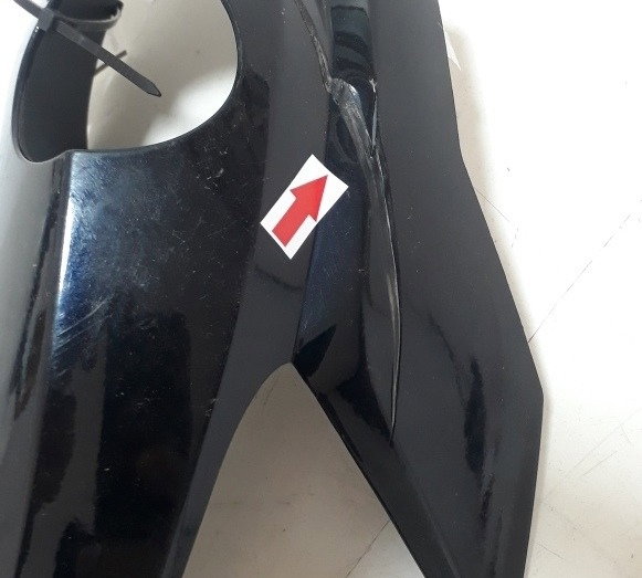 Carenagem Farol L/dir Honda Cg Titan 160 Avaria (22970)  Azul