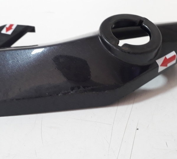 Carenagem Bananinha Dir Cg 160 Fan 16/21 Orig Avaria 22538 Cinza-escuro
