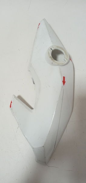 Carenagem Bananinha Dir Cg 160 Fan 16/21 Similar Avaria 7083